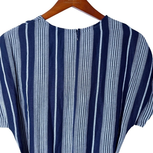 RAILS Striped Angela Wide Leg Jumpsuit in Navy Stripe Size Large - Picture 11 of 16